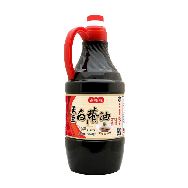 高慶泉黑豆白蔭油(1600ml)桶