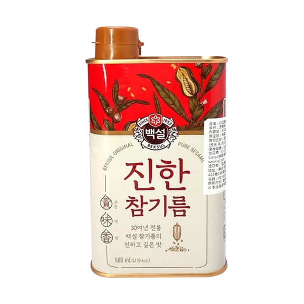 CJ芝麻油500ML(桶)