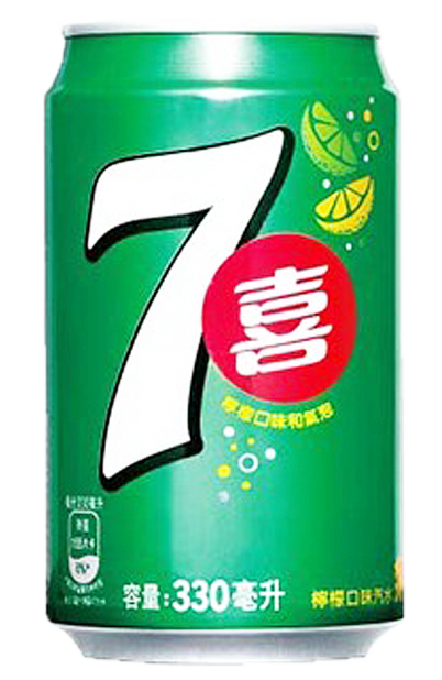 七喜(330ml*24/箱)