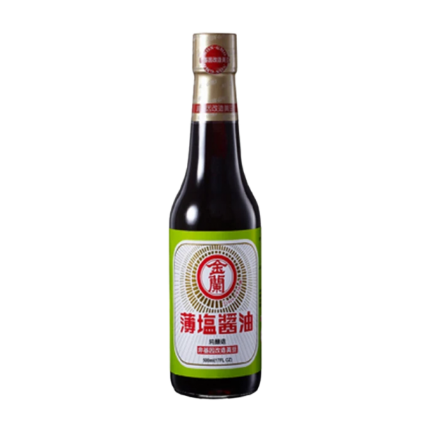 金蘭薄鹽醬油(500ml/瓶)