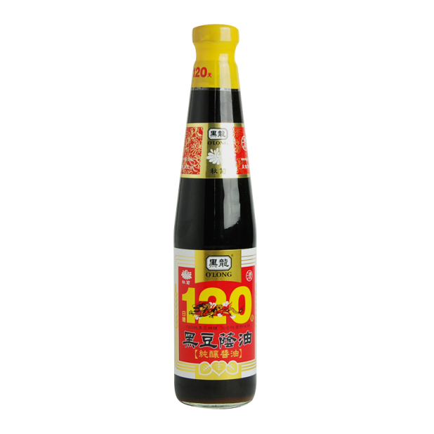 黑龍秋菊黑豆蔭油(400ml/罐)