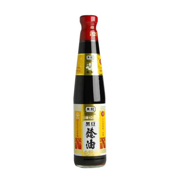 黑龍春蘭黑豆蔭油(400ml/罐)