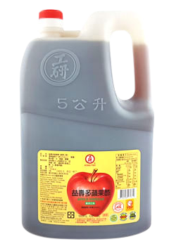 工研蘋果醋(5L/桶)