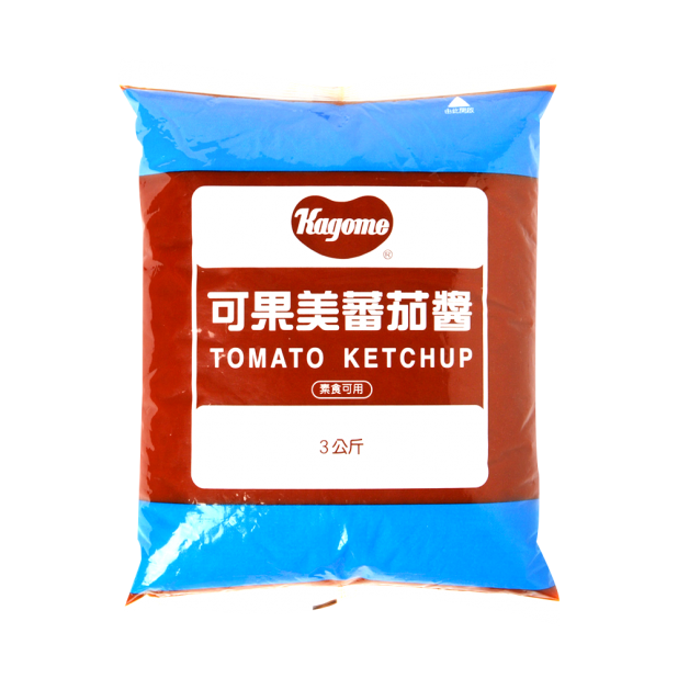 可果美軟袋蕃茄糊(3kg*6/箱)<需整箱出貨不散出>