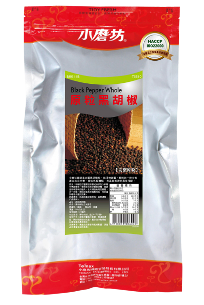 小磨坊黑胡椒粒(500g/包)